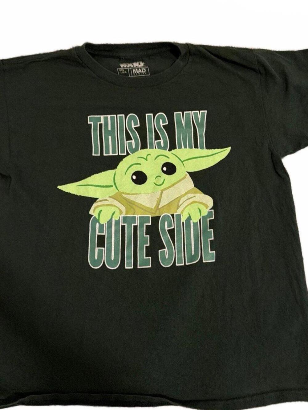 Star Wars Boys Graphic Tee Cute Side L/G